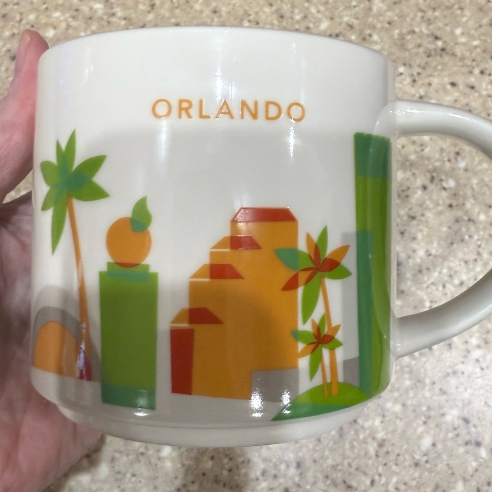 Starbucks Orlando Florida You Are Here Collection Coffee Mug 14 oz.